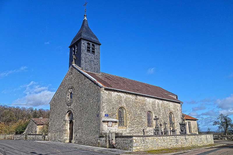Rupt Frankreich Kirche aus Stein