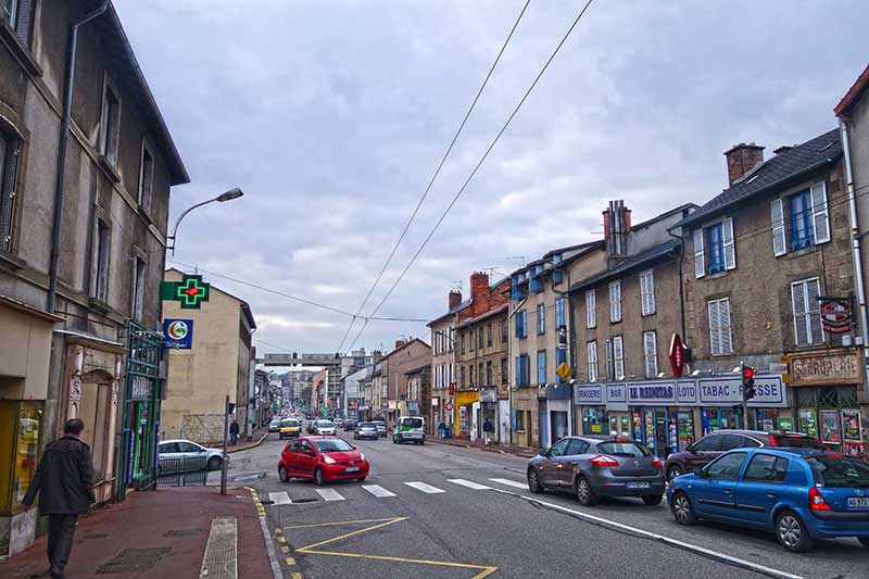 Straßen von Limoges