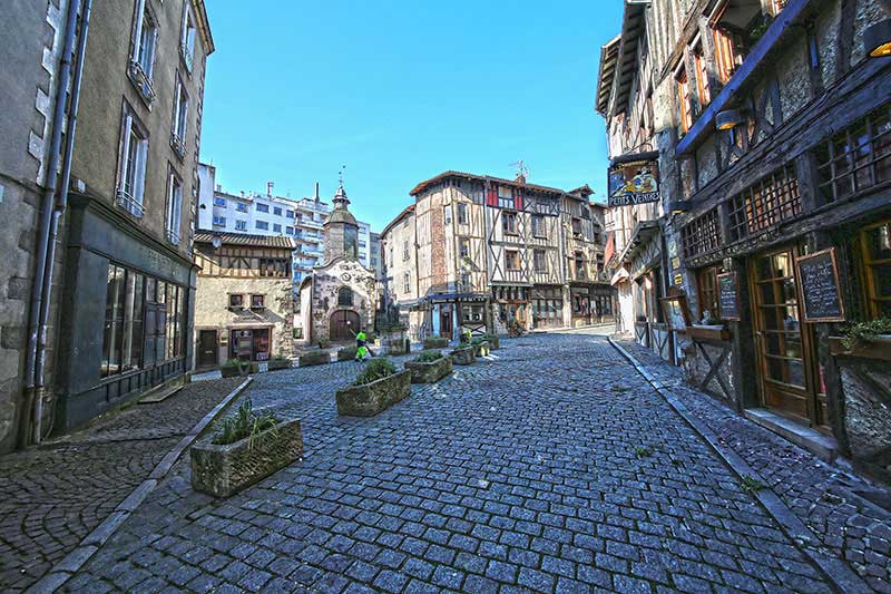 Die Altstadt von Limoges