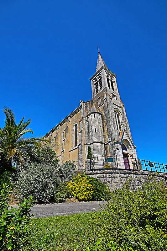 Die Kirche von Saint Barthelemy