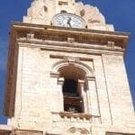 Der Glockenturm im Xátiva, Spanien