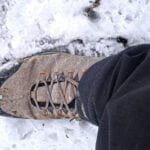 scarpa im schnee