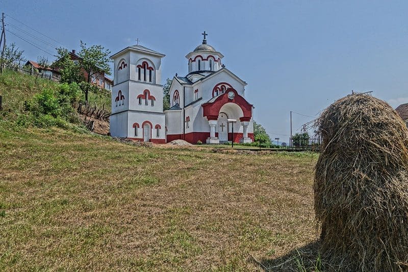 Auf der Balkan Reise entdeckten die Lebensabenteurer eine Serbische Kirche