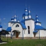 blaue kirche  ukraine