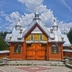 rundbohlenkirche holzkirche  ukraine sehenswuerdigkeit