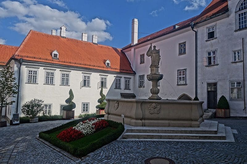 Der Klosterbrunnen in Klosterneuburg