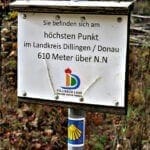 Wandern am Bodensee: Endlich: Der höchste Punkt ist erreicht.