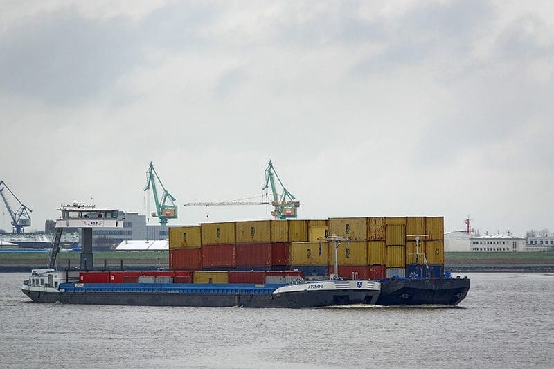 Bremerhaven ist Ziel vieler Frachtschiffe.