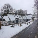 Schnee in Dänemark