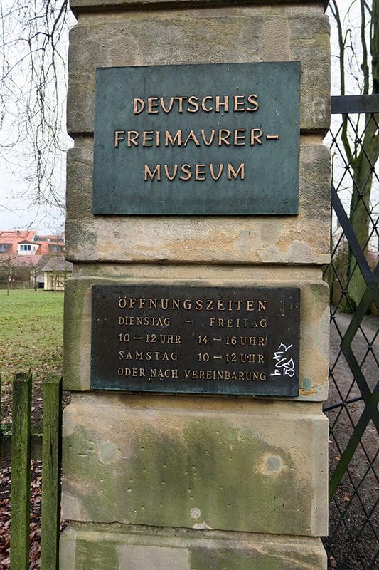 Das deutsche Freimaurer Museum in Bayreuth