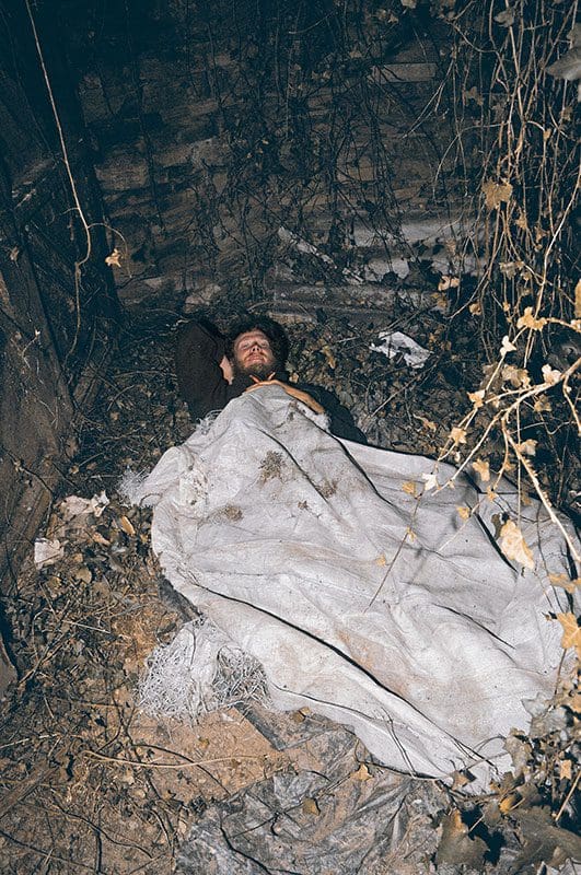 Survival Experte Heiko Gärtner auf einem Survival-Abenteuer