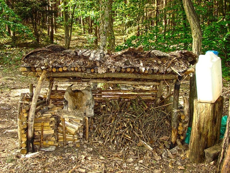 Achtet darauf, dass ihr ausreichend Brennmaterial gesammelt habt.