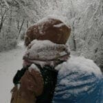 Backpacking im Schnee