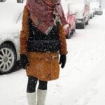 Shania Tolinka im Schnee