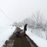 Wandern im Schnee