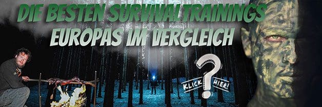 The best survival training in Europe in comparison