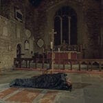 Einzigartige Weltreise Bilder: Franz schläft in einer Kirche in England