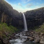 Weltreise Bilder: Skogafoss Wasserfall auf Island