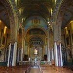 Blick auf den Altar der Kathedrale von Acquaviva delle Fonti