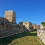 Die alte Festung in Bari
