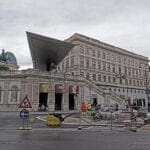 Baustelle in Wien