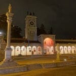 Der Piazza della Liberta in Udine bei Nacht