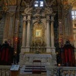 Gebetsstätte in der Kathedrale von Udine