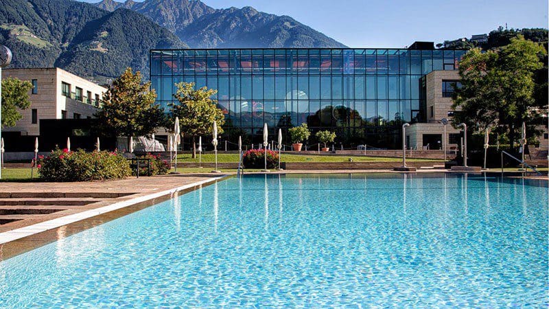 Abenteuer Südtirol: Die Therme von Meran besticht durch Stil und Design