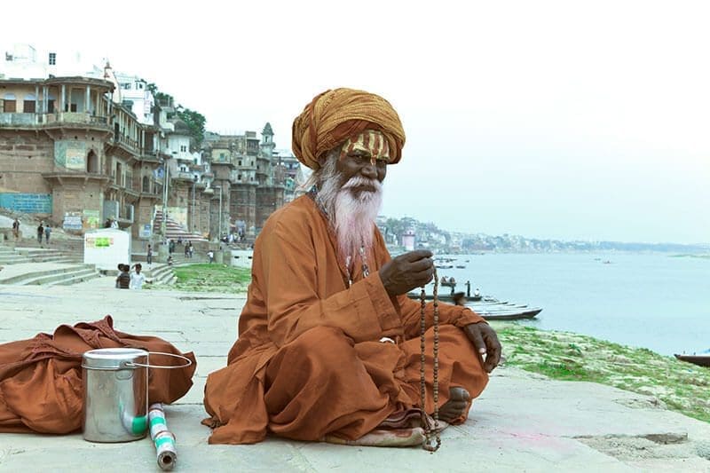 Indischer Meister der Meditation