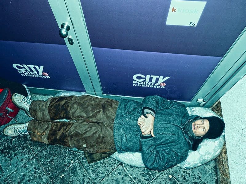 Heiko Gärtners Obdachlosentour: Übernachten auf der Straße
