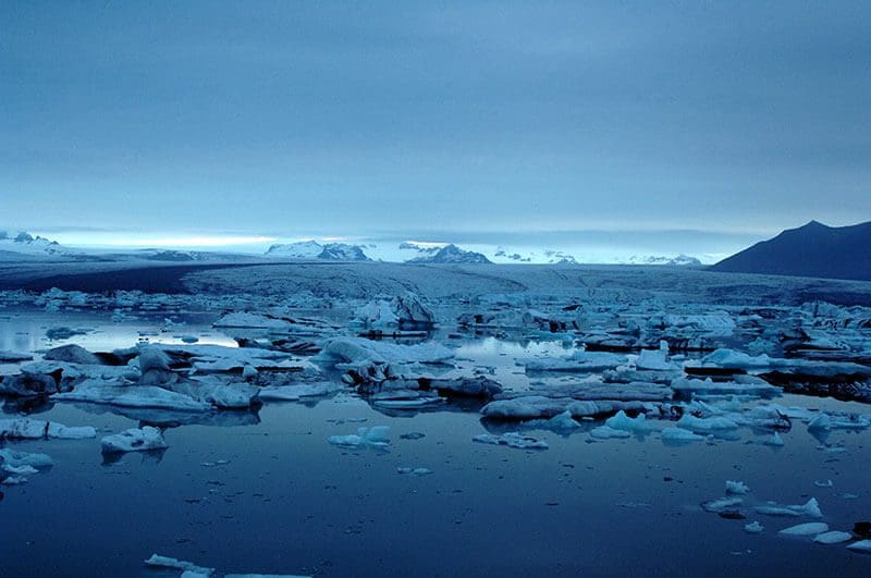 Eislagune auf Island