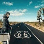 Heiko Gärtner wandert auf der Route 66