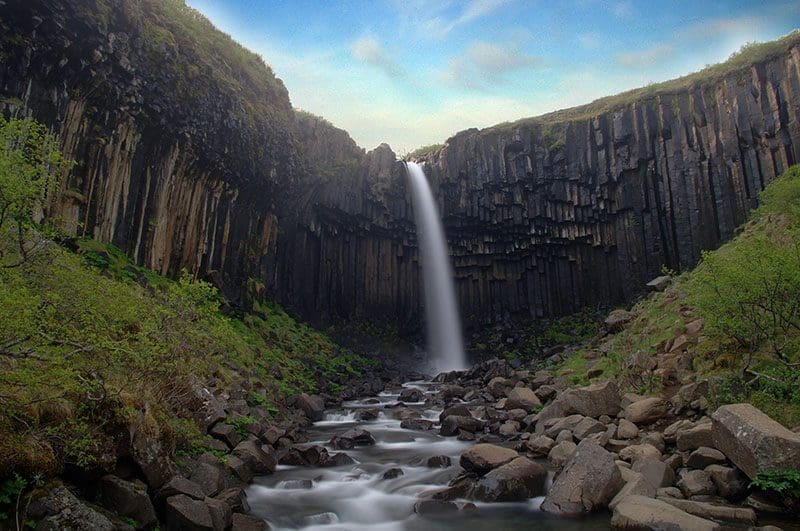 Skogafoss, Wasserfall auf Island