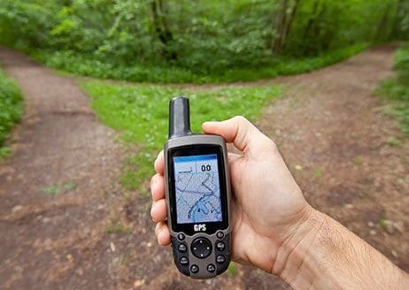 Ein GPS hat nicht immer gutes Signal