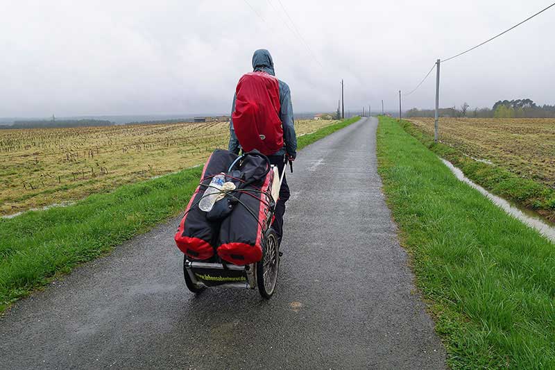 Erst mit dem Medicine Walk wurde Franz das schwere seelische Gepäck bewusst.