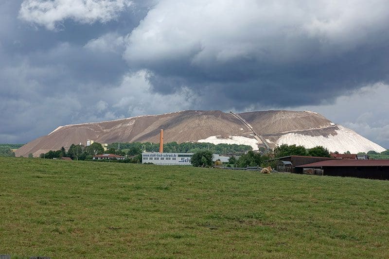 Diese Berge sind künstlich von Menschen erschaffen