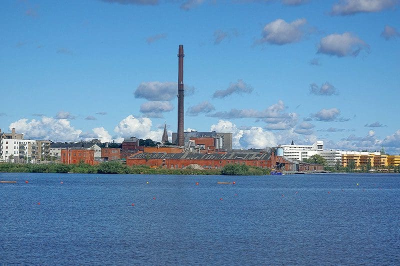 Das Industriegebiet von Jönköping