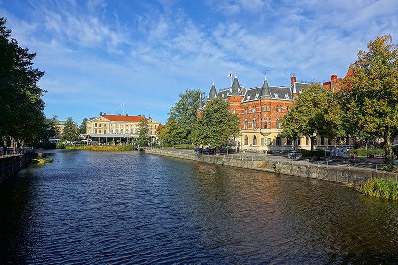 Die Altstadt von Vadstena