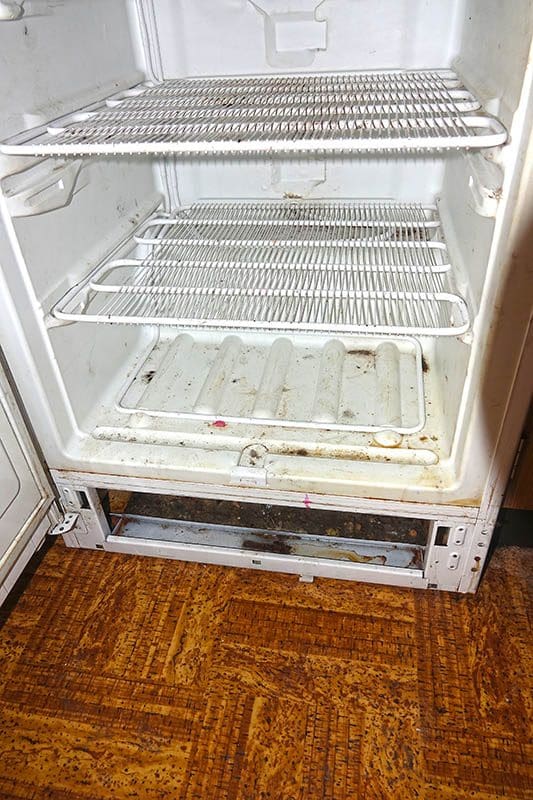 Ob in diesem Kühlschrank früher Leichen gelagert wurden