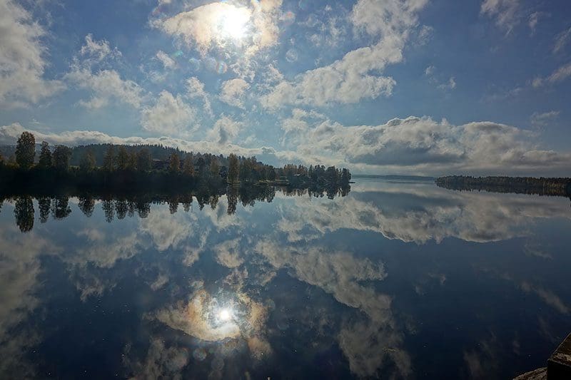 Seenplatte in Schweden