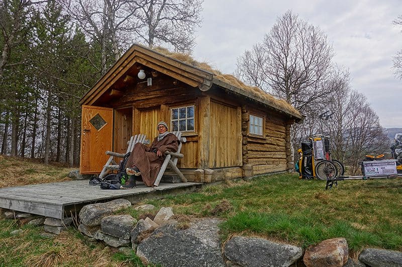 Kleine Gästehütten gehören in Schweden häufig zu den Häusern dazu
