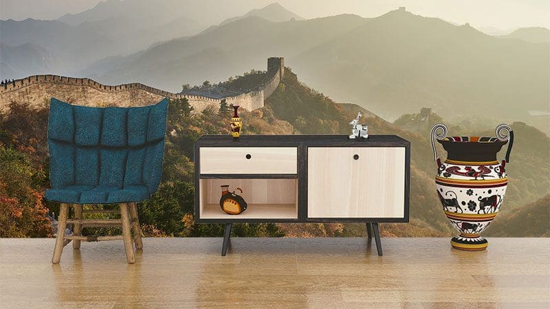 Mit einer Fototapete kann man sich auch Zuhause wie auf Reisen fühlen