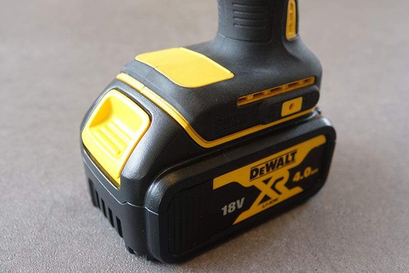 Akkueinsatz DeWalt Akku Bohrer