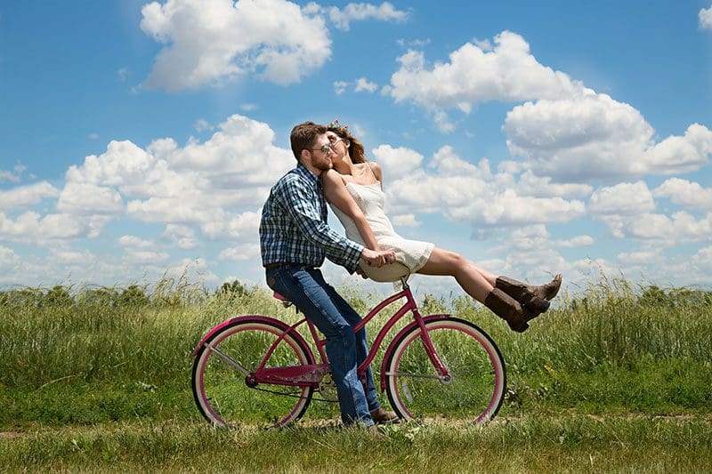 Als Paar mit dem Rad Reisen