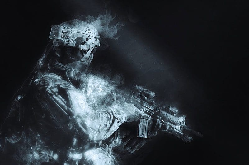 Soldat Schatten Survival Kampf Elite