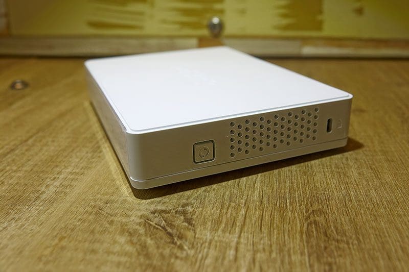 D-Link-Router Seitenansicht