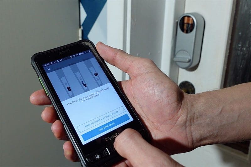 Yale Linus Smart Lock App einrichten - Falle oder Riegel