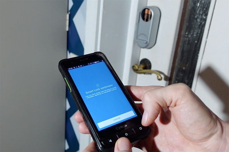 Yale Linus Smart Lock App einrichten - Smart Lock verbinden