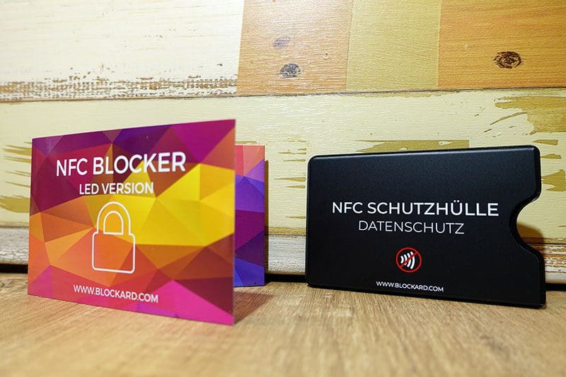 NFC Schutzhülle und NFC Blocker für den Kreditkarten Schutz