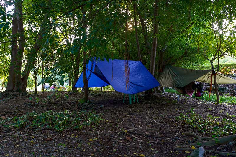 Das Einzige auf das Sie achten sollten ist, dass in Berlin sogar das Schlafen im Wald unter einem Tarp verboten ist.